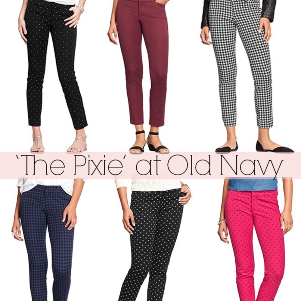old navy pixie pants